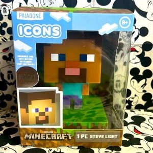 MINECRAFT #0001 STEVE LIGHT NEW